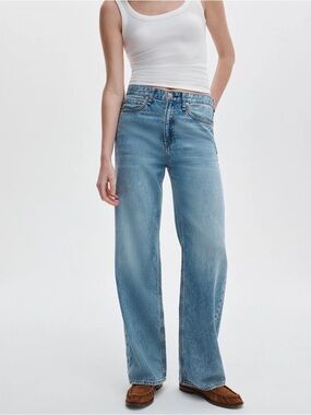 rag & bone Logan Wide Leg Jeans size 30